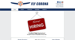 Desktop Screenshot of flycorona.com